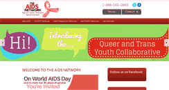 Desktop Screenshot of aidsnetwork.ca